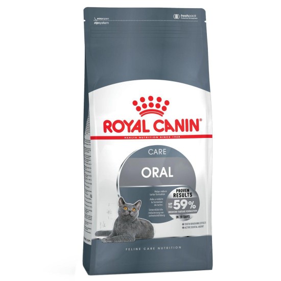 Royal Canin Cat Oral Care Ξηρά Τροφή Για Γάτες Για Στοματική Υγιεινή 400gr