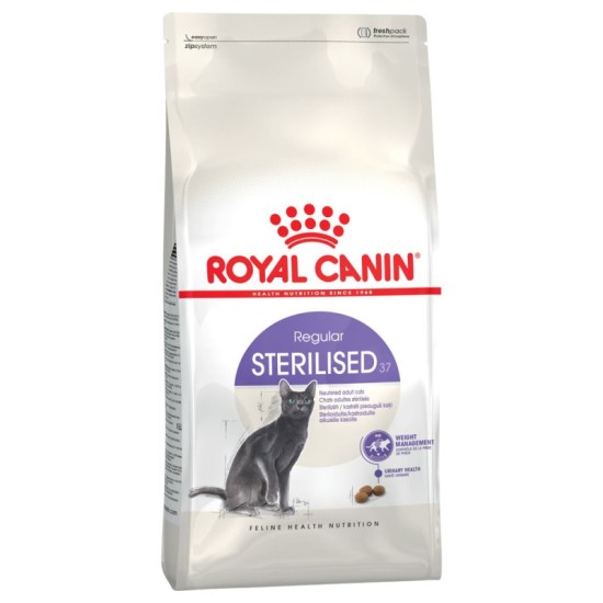 Royal Canin Sterilised Ξηρά Τοφή για Ενήλικες Στειρωμένες Γάτες με Πουλερικά 2kg