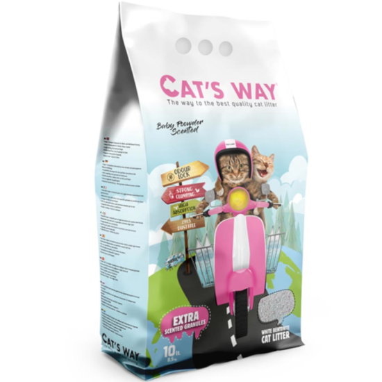 Cat’s Way Baby Powder Άμμος Γάτας 10lt Cat’s Way Baby Powder Άμμος Γάτας 10lt