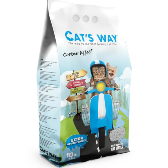 Cat’s Way Carbon Effect Άμμος Γάτας 10lt Cat’s Way Carbon Effect Άμμος Γάτας 10lt