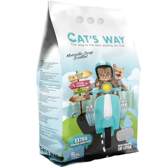 Cat’s Way Marseille Soap Άμμος Γάτας 5lt	