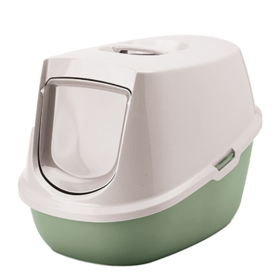 SAVIC Κλειστή Τουαλέτα Γάτας Manon Happy Planet Μπεζ-Λαχανί 54.5x39x39cm SAVIC Κλειστή Τουαλέτα Γάτας Manon Happy Planet Μπεζ-Λαχανί 54.5x39x39cm