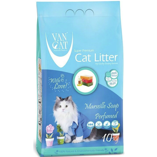 Van Cat® Marseille Perfumed Άμμος Γάτας 10kg