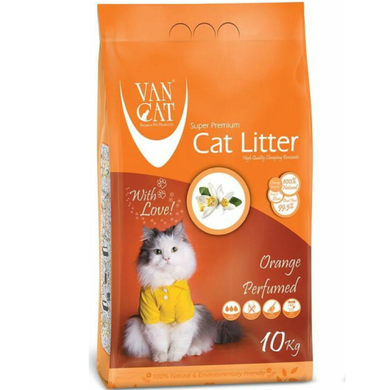 Van Cat® Orange Perfumed Άμμος Γάτας 10kg Van Cat® Orange Perfumed Άμμος Γάτας 10kg