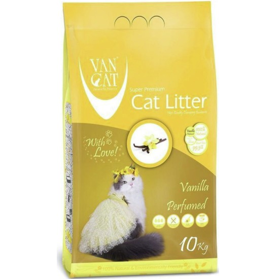 Van Cat® Vanilla Clumping Άμμος Γάτας 10kg Van Cat® Vanilla Clumping Άμμος Γάτας 10kg