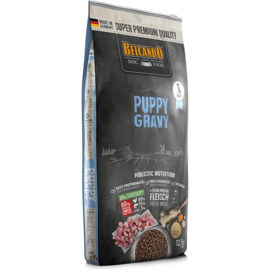 Belcando Puppy Gravy Ξηρά Τροφή χωρίς Σιτηρά για Κουτάβια με Πουλερικά και Ρύζι 4kg Belcando Puppy Gravy Ξηρά Τροφή χωρίς Σιτηρά για Κουτάβια με Πουλερικά και Ρύζι 4kg