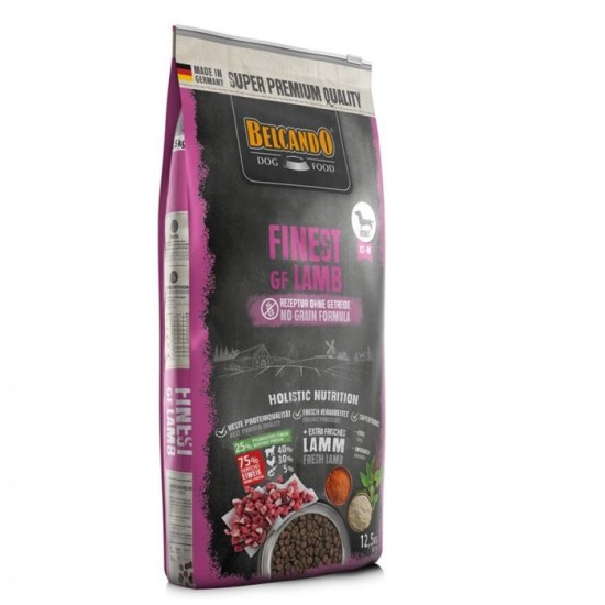 Belcando Finest GF Lamb Ξηρά Τροφή χωρίς Σιτηρά για Ενήλικους Σκύλους Μικρόσωμων & Μεσαίων Φυλών με Αρνί 4kg Belcando Finest GF Lamb Ξηρά Τροφή χωρίς Σιτηρά για Ενήλικους Σκύλους Μικρόσωμων & Μεσαίων Φυλών με Αρνί 4kg