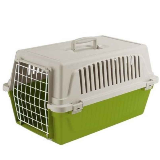 Ferplast Atlas 10 Κλουβί Μεταφοράς Σκύλου-Γάτας Πράσινο 60x40x38εκ. 