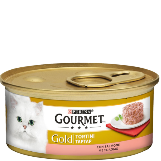 Purina Gourmet Gold Tartar Σολομός 85gr Purina Gourmet Gold Tartar Σολομός 85gr