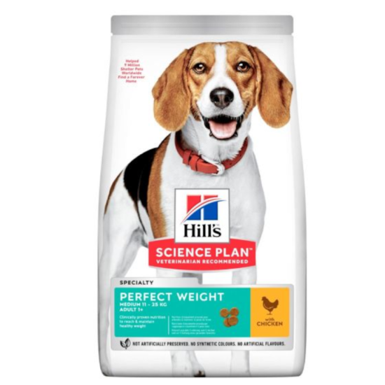 Hill's Science Plan Adult Perfect Weight Medium για Σκύλους 2,5kg Hill's Science Plan Adult Perfect Weight Medium για Σκύλους 2,5kg