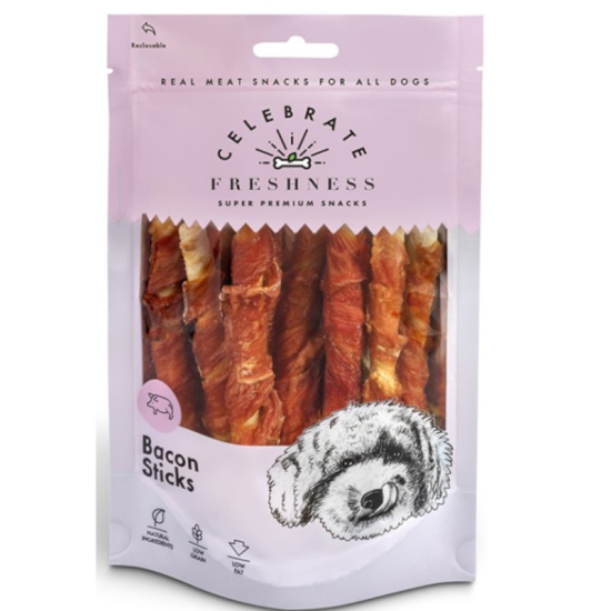 Celebrate Freshness Λιχουδιές Σκύλου Bacon Sticks 100gr Celebrate Freshness Λιχουδιές Σκύλου Bacon Sticks 100gr