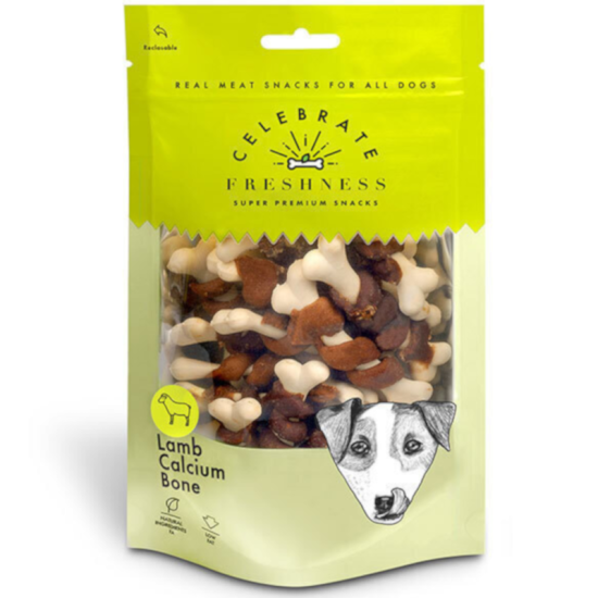 Celebrate Freshness Λιχουδιές Σκύλου Lamp Calcium Bone 100gr Celebrate Freshness Λιχουδιές Σκύλου Lamp Calcium Bone 100gr