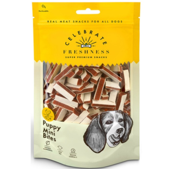 Celebrate Freshness Λιχουδιές Σκύλου Puppy Mini Bites 100gr Celebrate Freshness Λιχουδιές Σκύλου Puppy Mini Bites 100gr