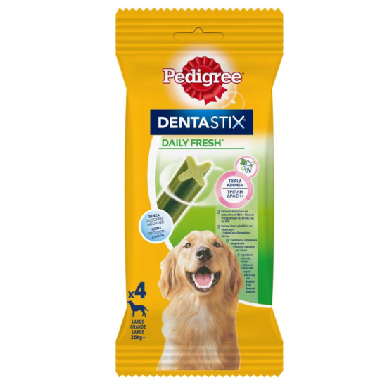 Pedigree Dentastix Daily Fresh Large 4τμχ 154gr Pedigree Dentastix Daily Fresh Large 4τμχ 154gr