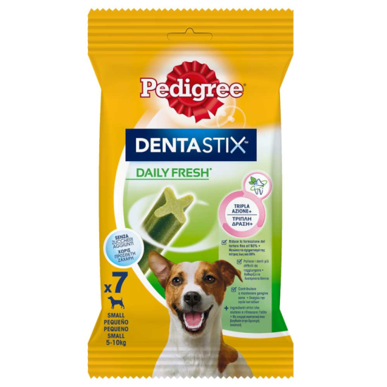 Pedigree Dentastix Daily Fresh Small 7τμχ 110gr Pedigree Dentastix Daily Fresh Small 7τμχ 110gr