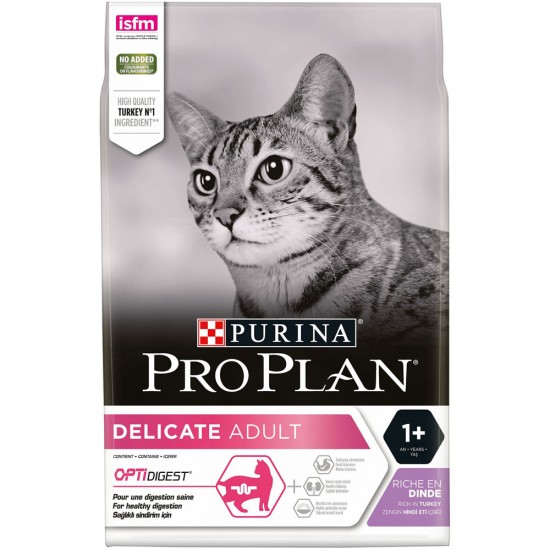 Pro Plan Delicate Digestion Cat Γαλοπούλα 400gr