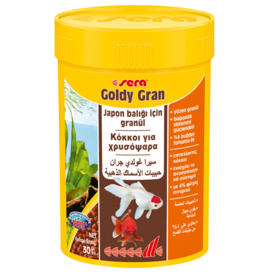 Sera Goldy Gran Τροφή για Χρυσόψαρα 100ml