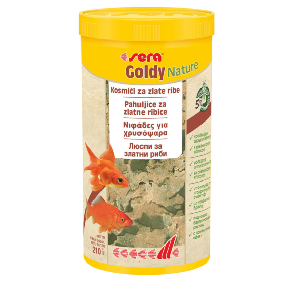 Sera Goldy Nature Τροφή για Χρυσόψαρα 100ml