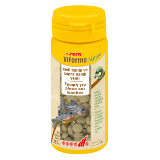 Sera Viformo Nature Τροφή για Ψάρια του Βυθού 50ml