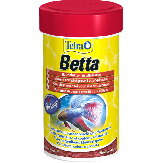 Tetra Goldfish Betta Τροφή για Μονομάχους 100ml