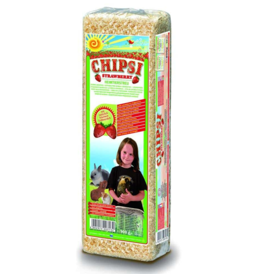 Chipsi Πριονίδι Strawberry 1kg Chipsi Πριονίδι Strawberry 1kg