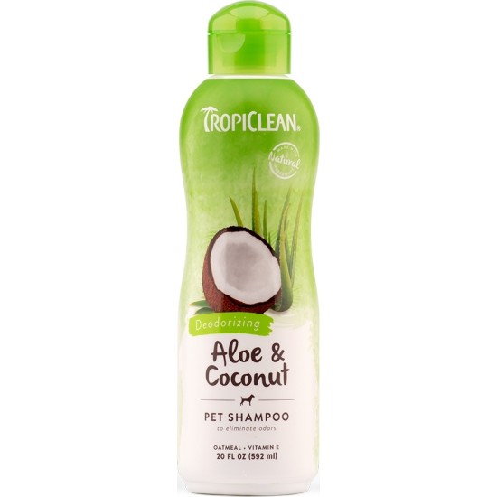 Tropiclean Shampoo Aloe & Coconut 592ml Tropiclean Shampoo Aloe & Coconut 592ml