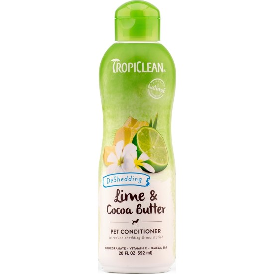 Tropiclean Conditioner Lime & Cocoa Butter 355ml Tropiclean Conditioner Lime & Cocoa Butter 355ml