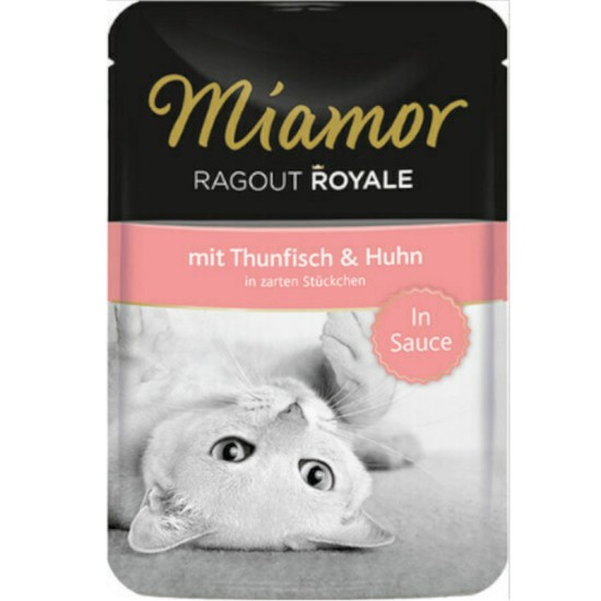 Miamor Ragout Royale Υγρή Τροφή για Ενήλικες Γάτες σε Φακελάκι με Τόνο & Κοτόπουλο 100gr Miamor Ragout Royale Υγρή Τροφή για Ενήλικες Γάτες σε Φακελάκι με Τόνο & Κοτόπουλο 100gr