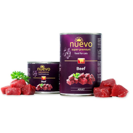 Nuevo Cat Adult Βοδινό 400gr
