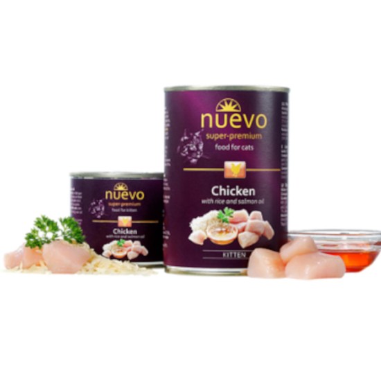 Nuevo Kitten Κοτόπουλο 400gr