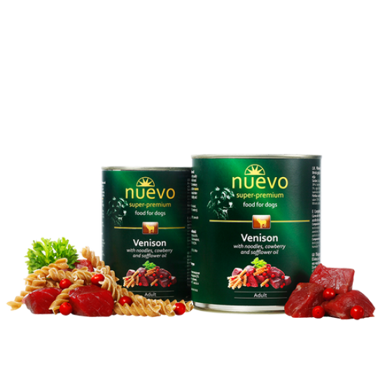 Nuevo Κονσέρβα Σκύλου Adult Ελάφι 400gr