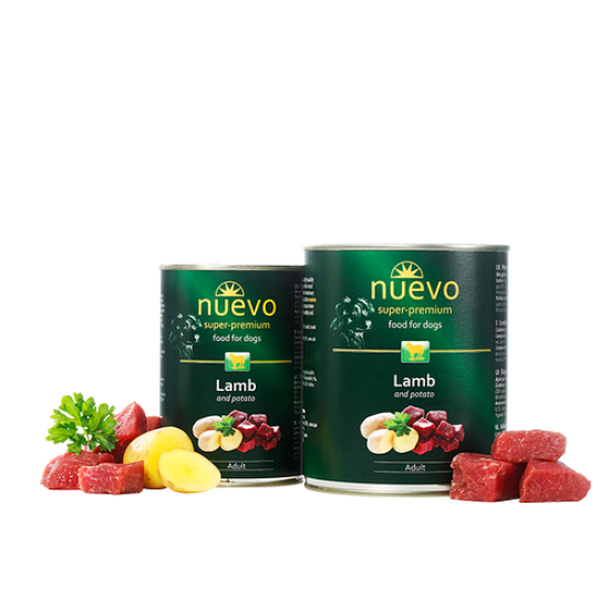 Nuevo Κονσέρβα Σκύλου Adult Αρνί 800gr
